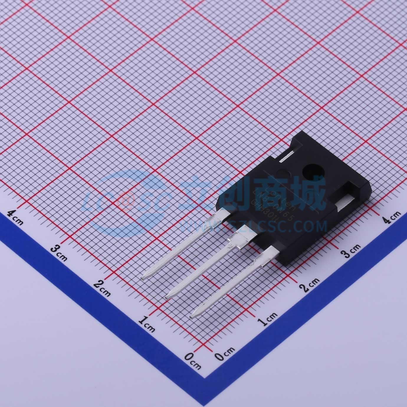 点击查看大图 LNB20N65实物图