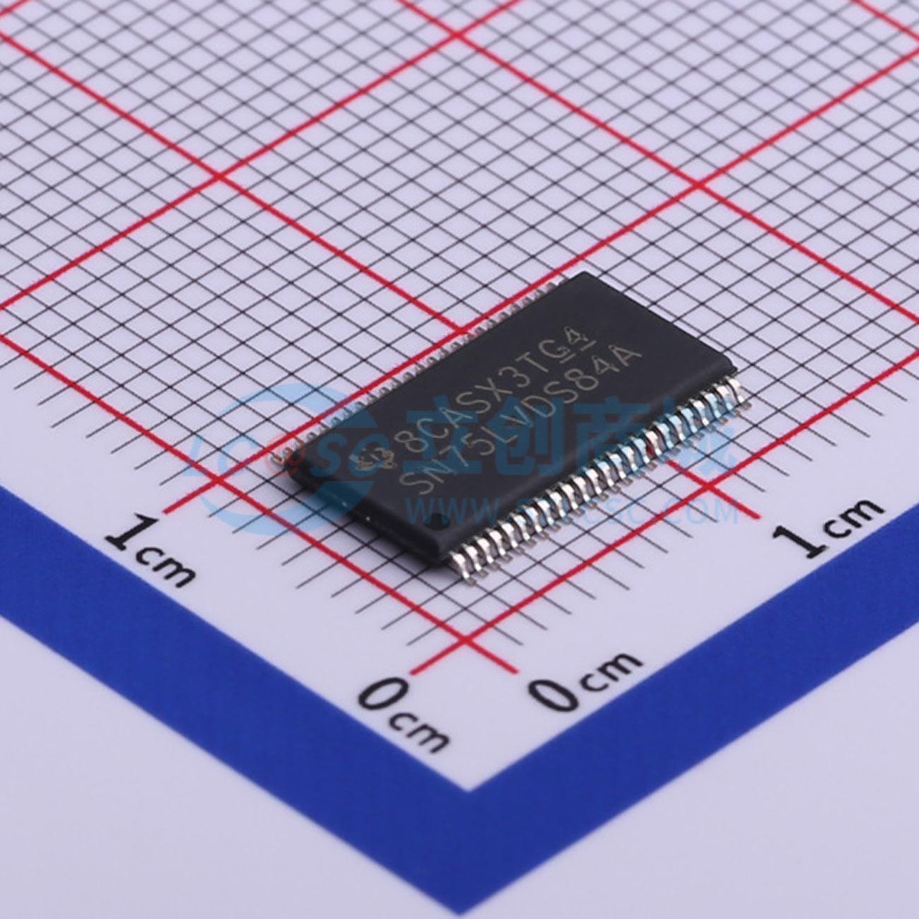 点击查看大图 SN75LVDS84ADGGR实物图