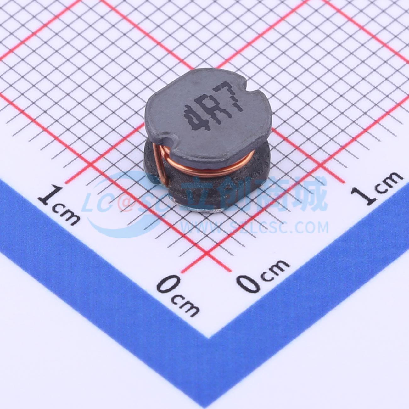 CD75-4R7M 4.7UH实物图