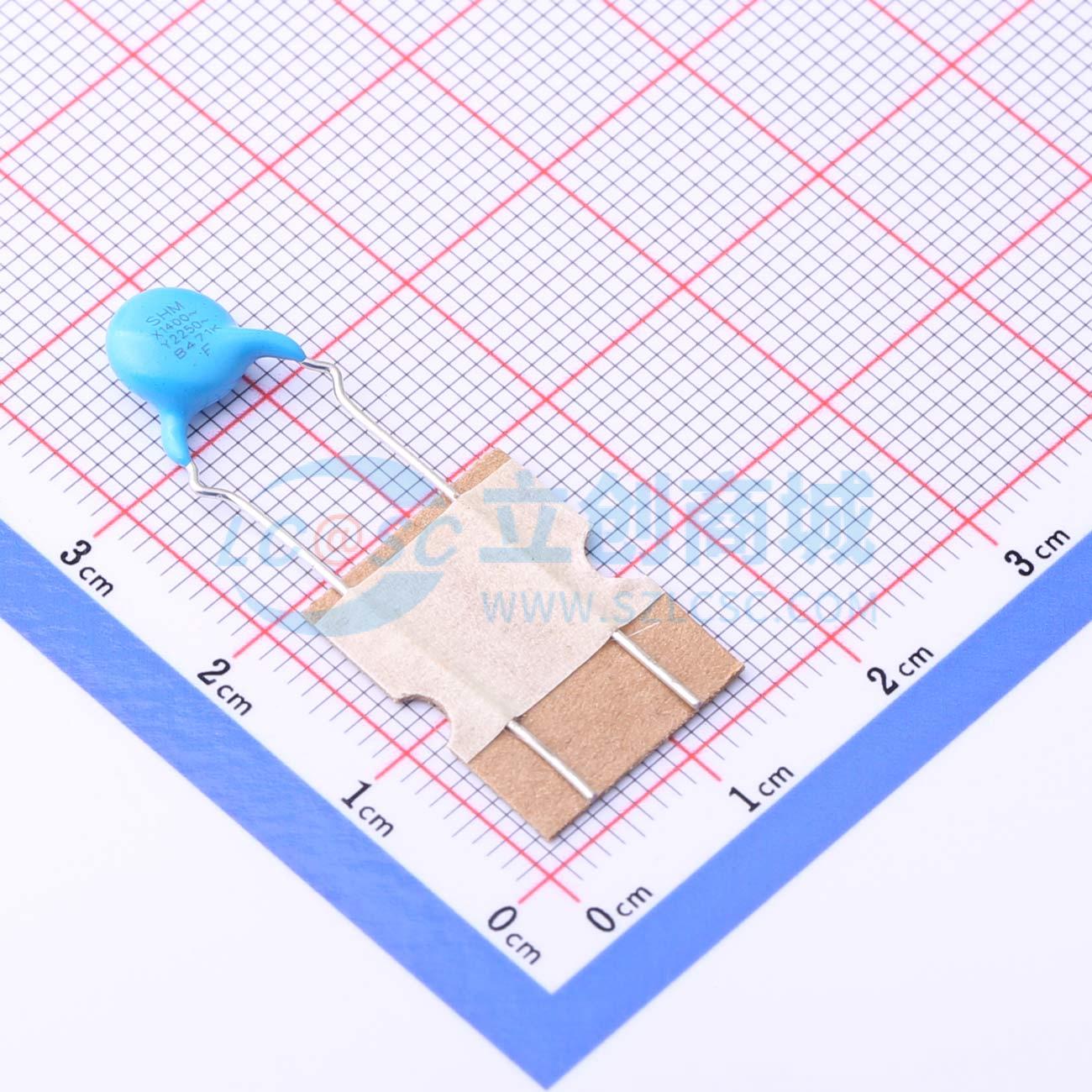 点击查看大图 DCF471K30Y5PQ6VK7A0实物图