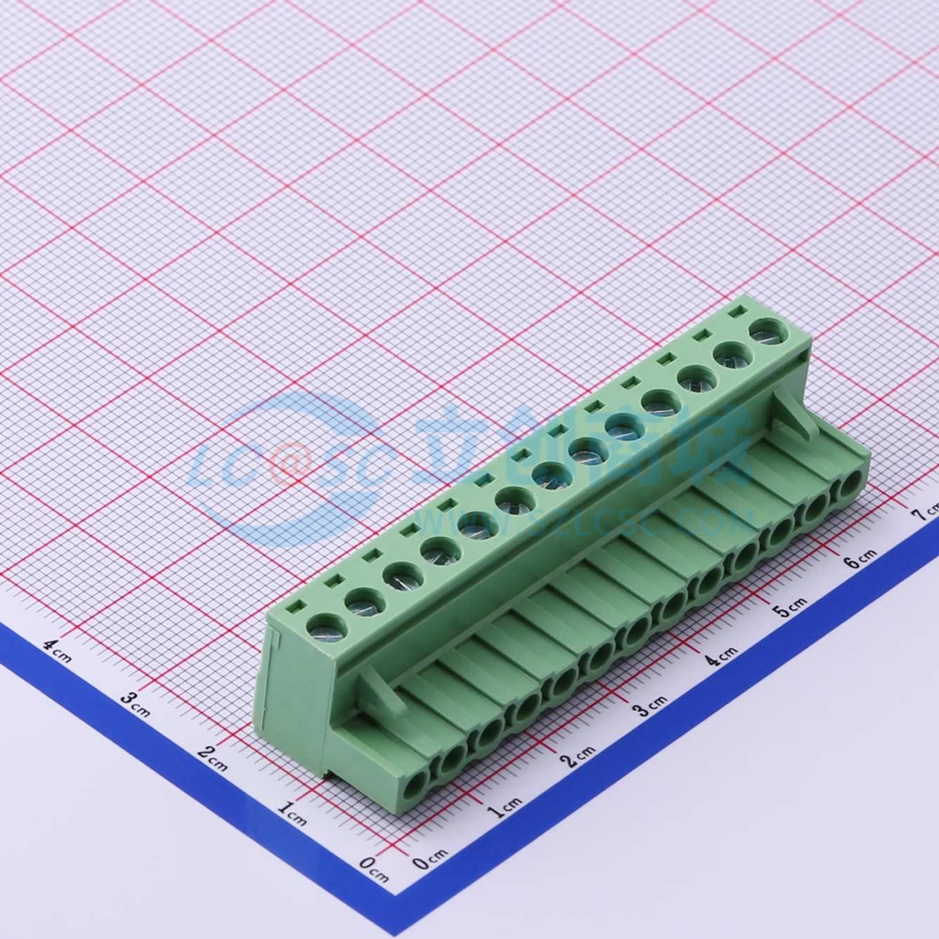 点击查看大图 WJ2EDGK-5.08-13P实物图