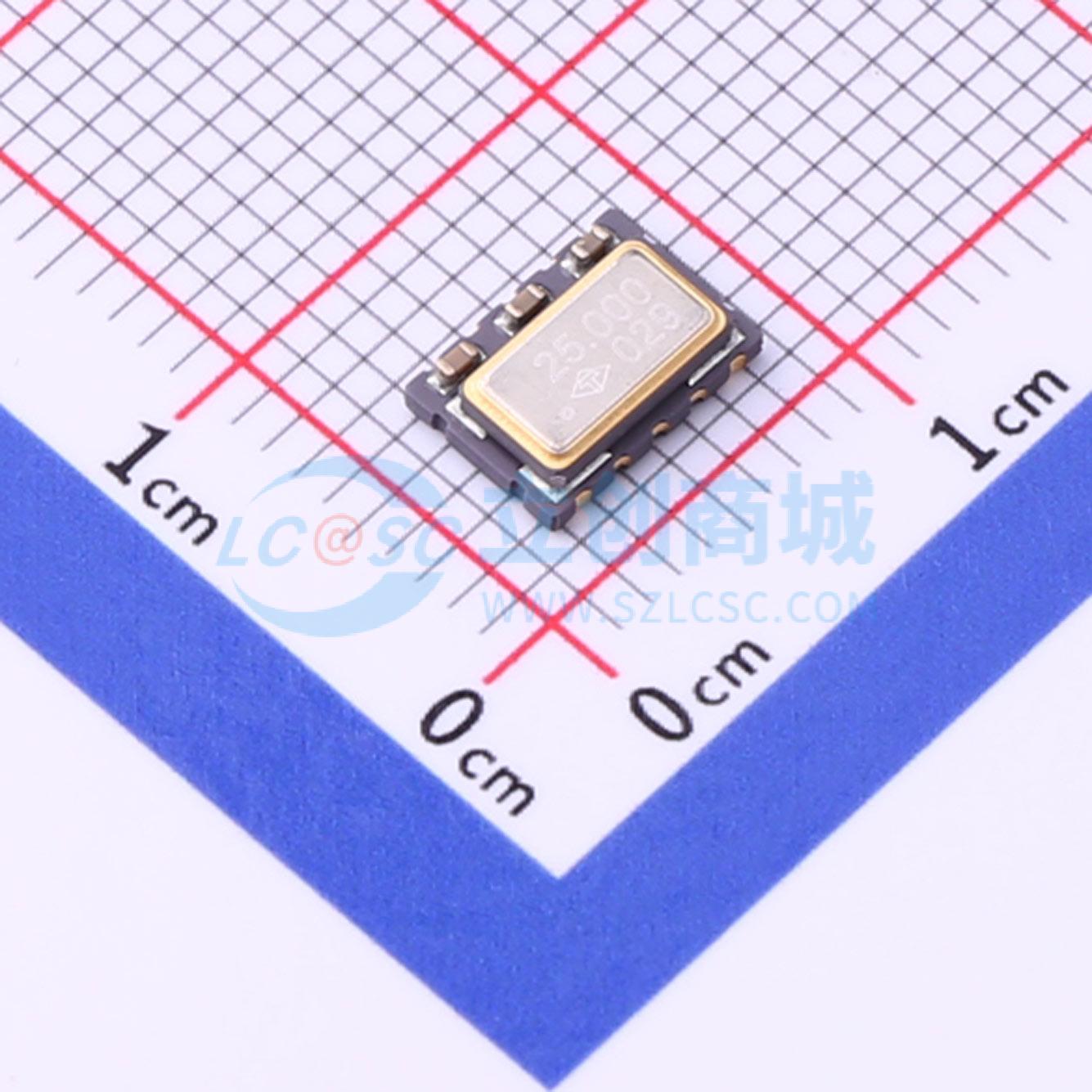 点击查看大图 TAETBLJANF-25.000000MHZ实物图