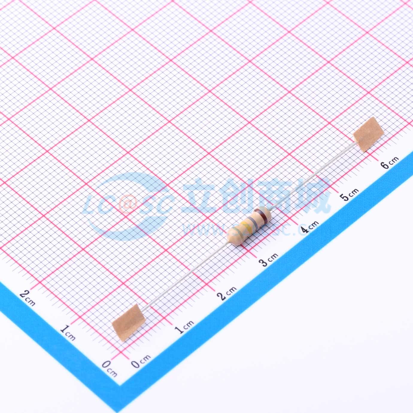 点击查看大图 CR1/2W-180K±5%-XT52实物图