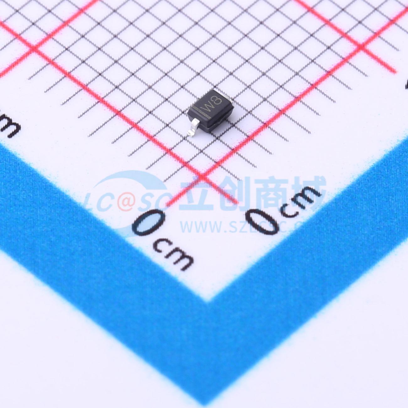 点击查看大图 BZT52C5V1S实物图