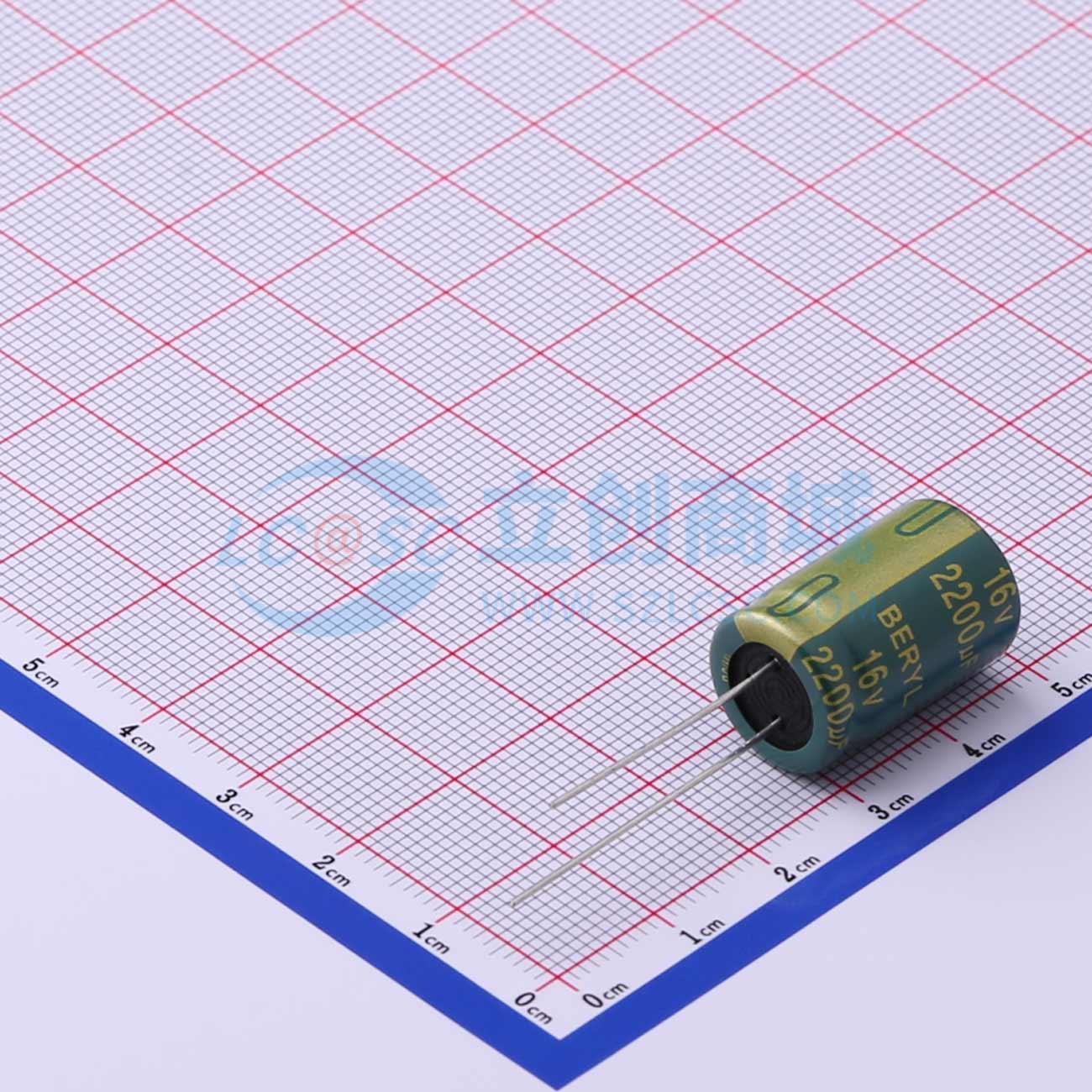 点击查看大图 RC016M222LO13*20TH-2A1Et实物图