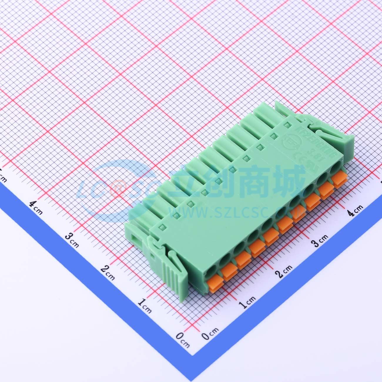 点击查看大图 KF2EDGKNG-3.81-10P实物图