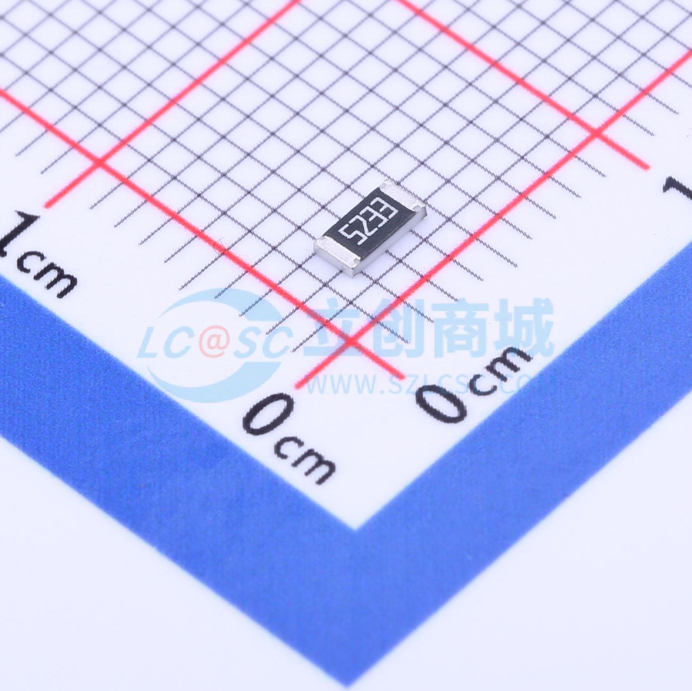 点击查看大图 RC1206FR-07523KL实物图