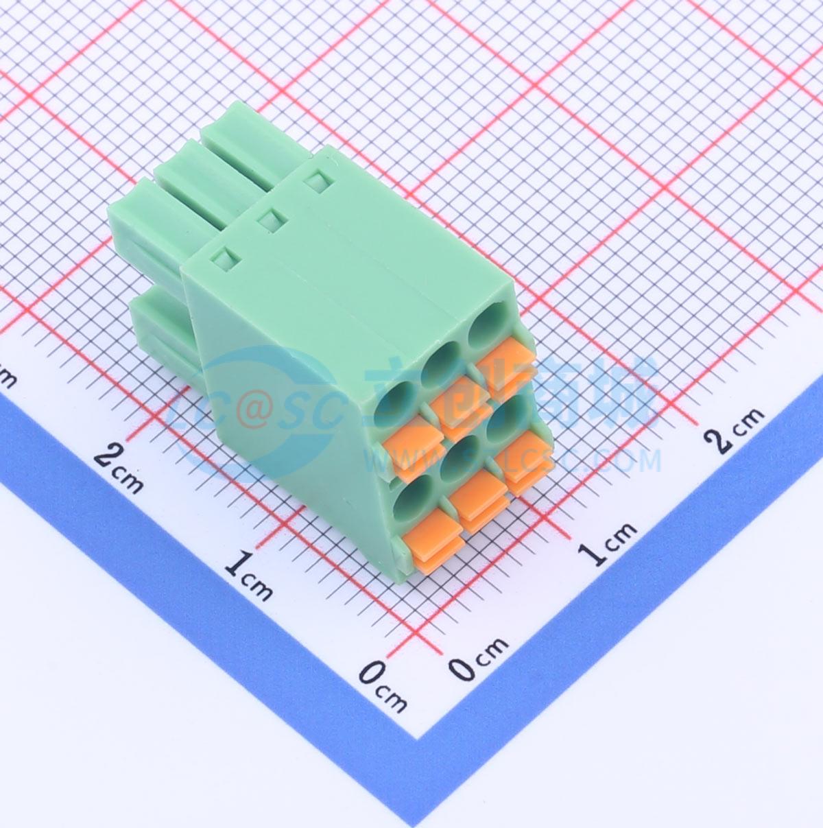 点击查看大图 KF2EDGKNH-3.5-2*3P实物图