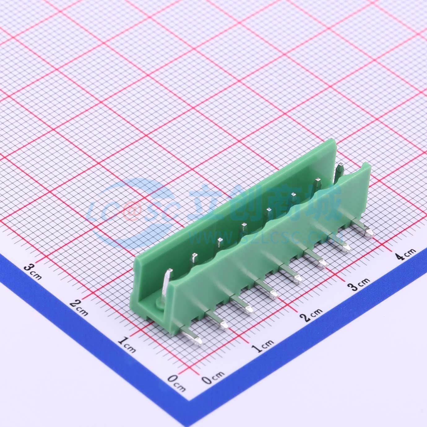 点击查看大图 HT508R-5.08-8P实物图