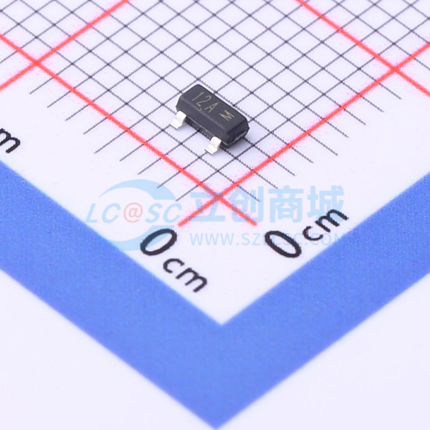 点击查看大图 MMBZ12VALT1G实物图