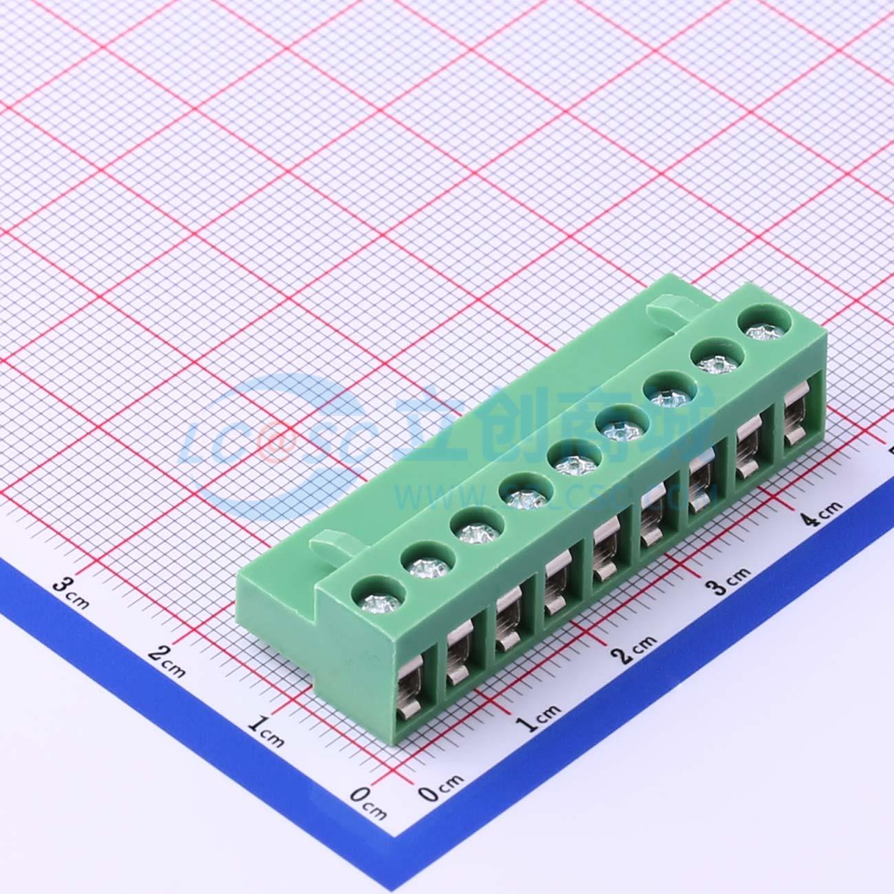 点击查看大图 HT508K-5.08-9P实物图