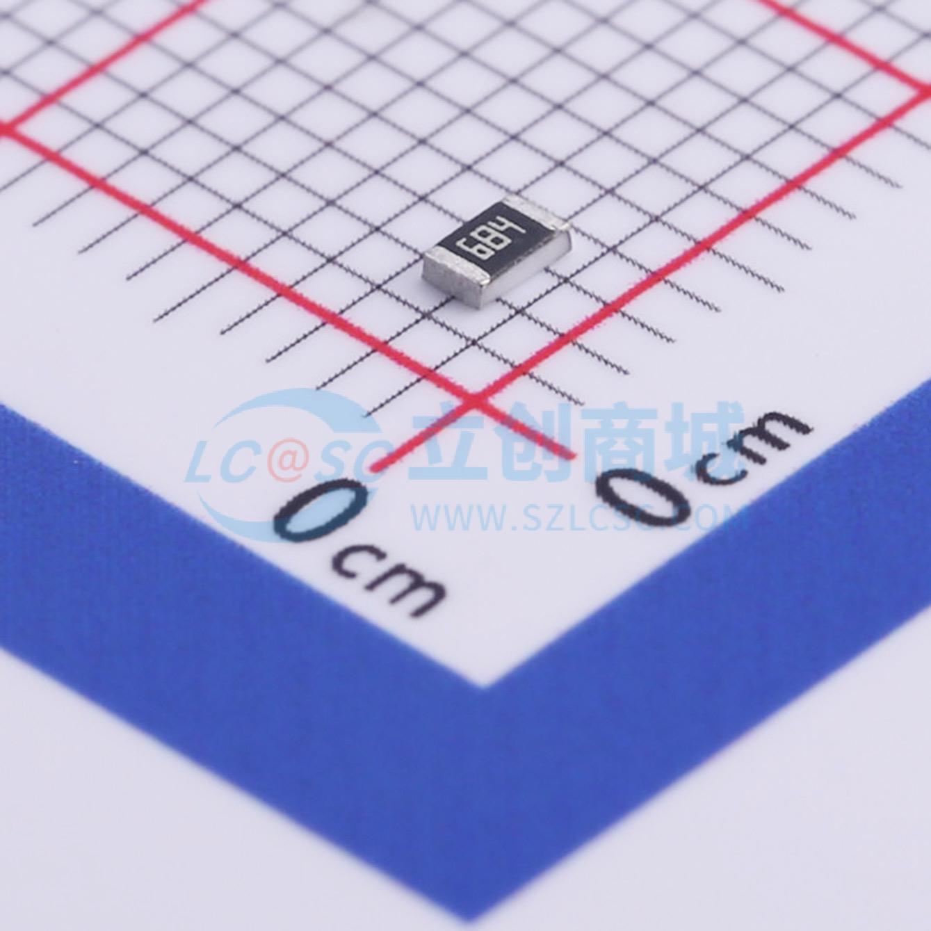 CR0805J680KP05Z实物图