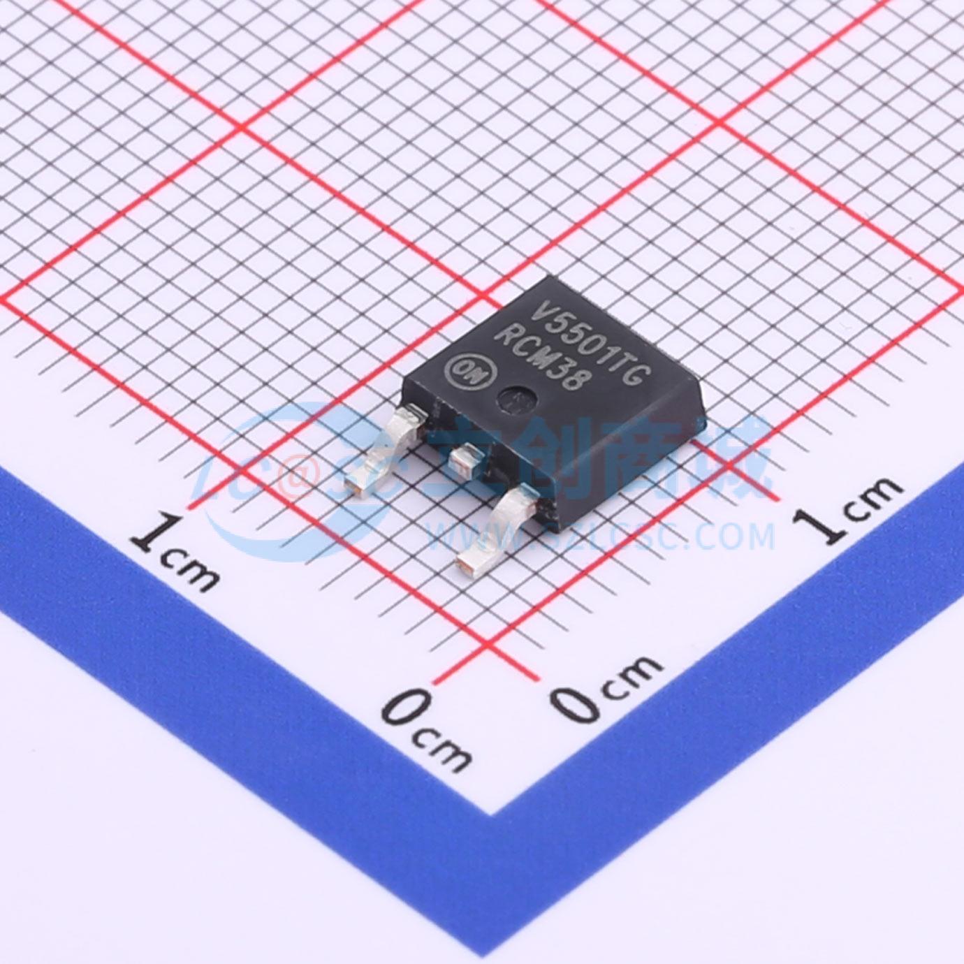 点击查看大图 NCV5501DT33RKG实物图