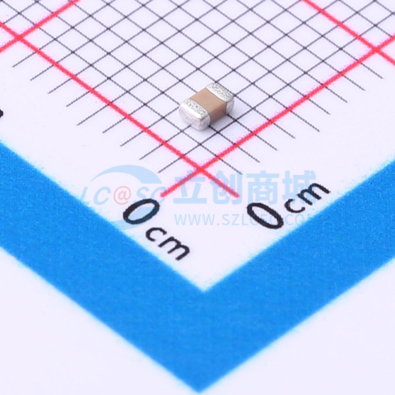 点击查看大图 0805B223J500CT实物图