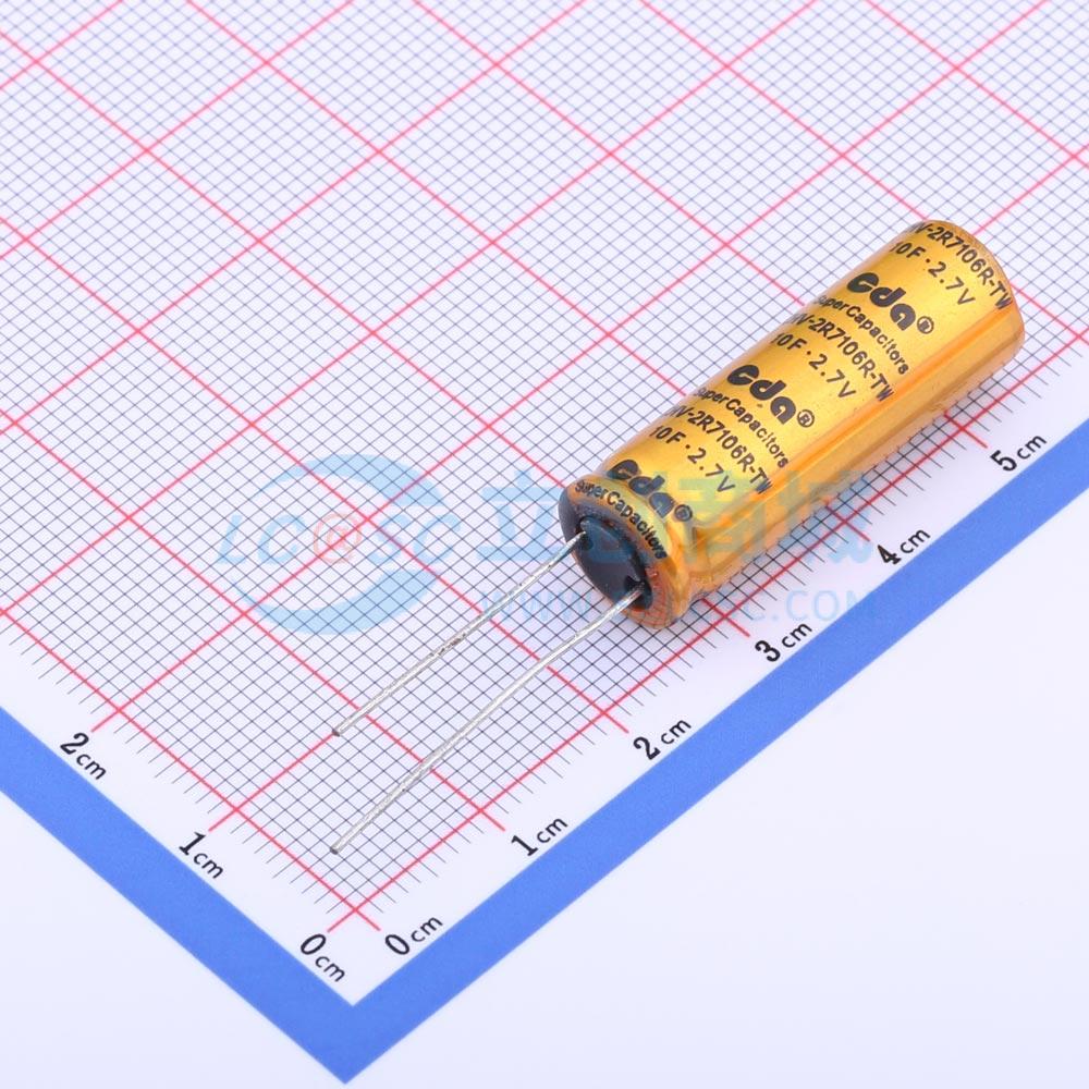 点击查看大图 CHV-2R7106R-TWQ 2.7V10F实物图