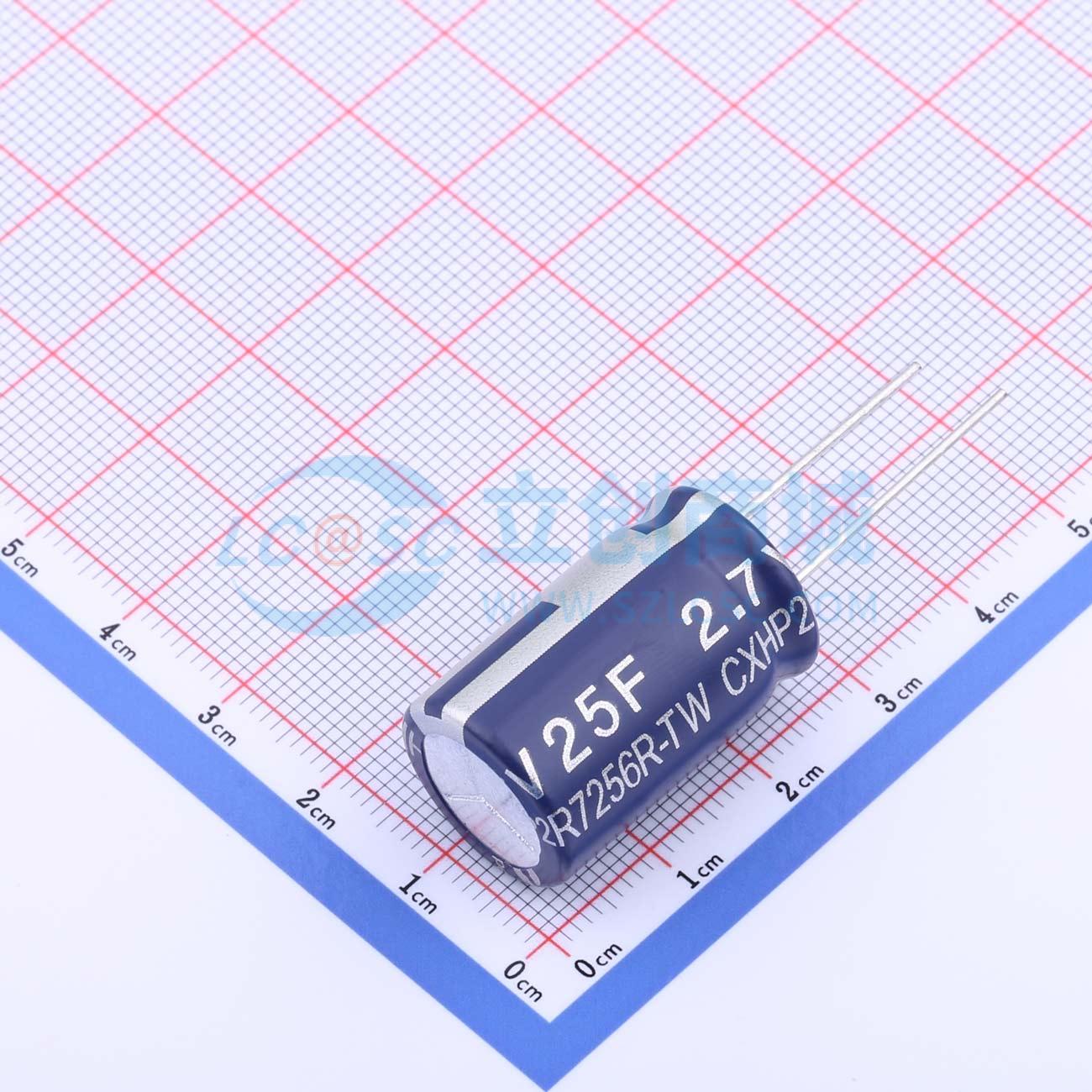 CXHP2R7256R-TW 2.7V25F实物图