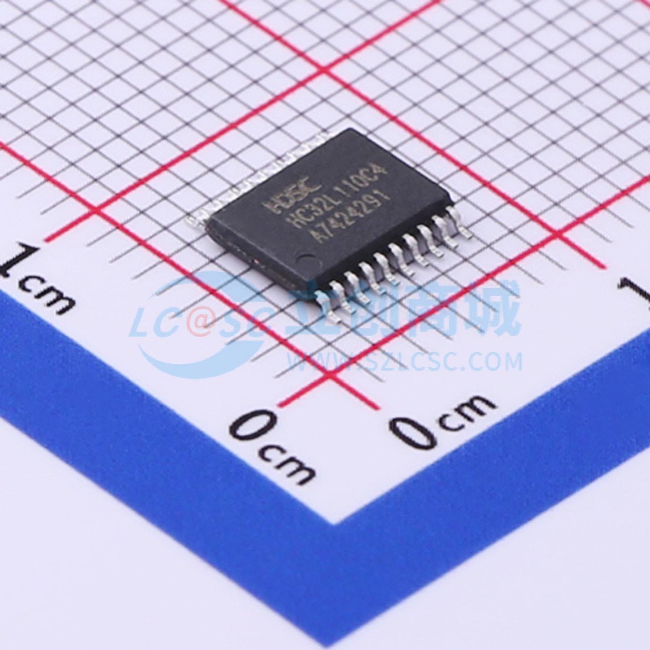 点击查看大图 HC32L110C4PA-TSSOP20实物图