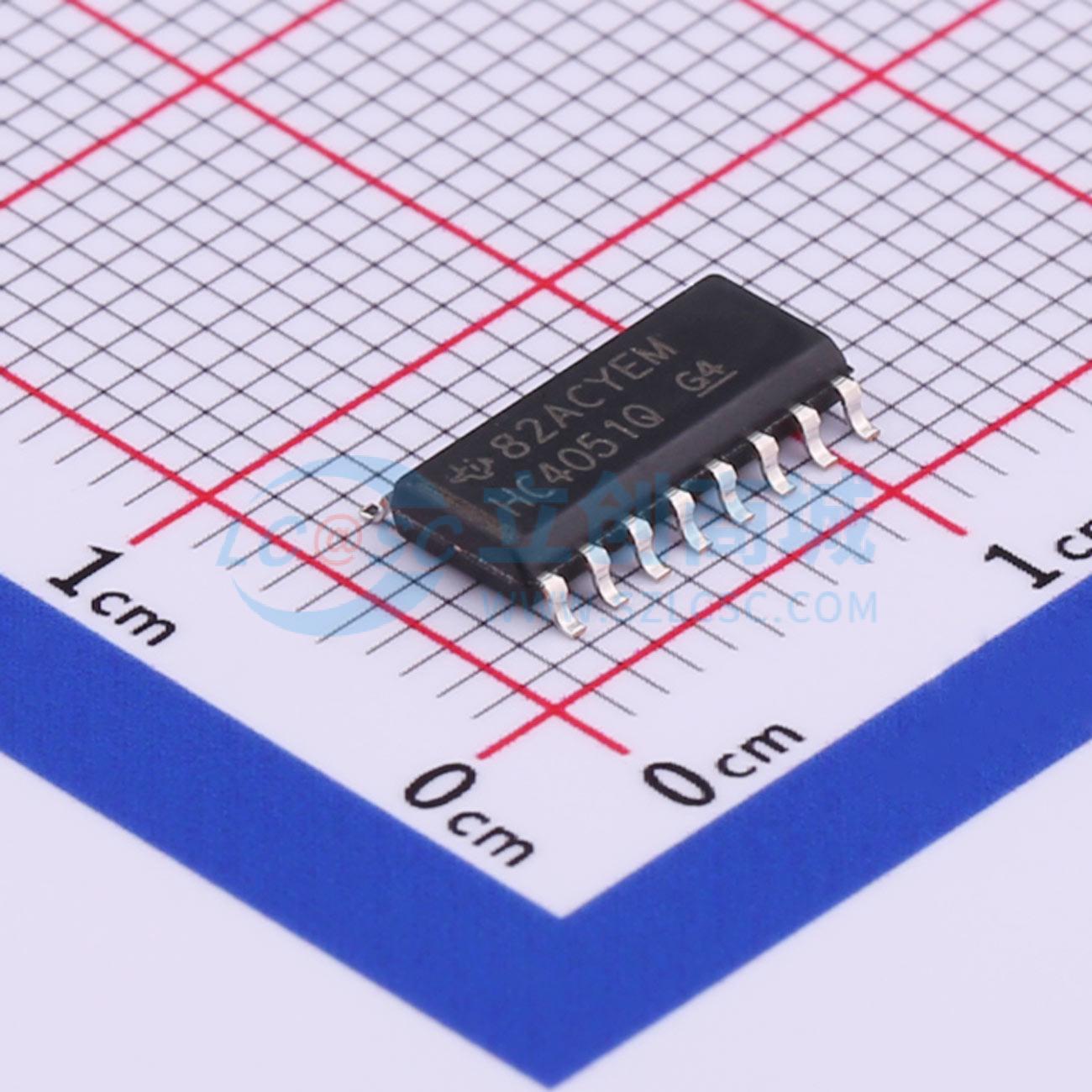 点击查看大图 CD74HC4051QM96Q1实物图