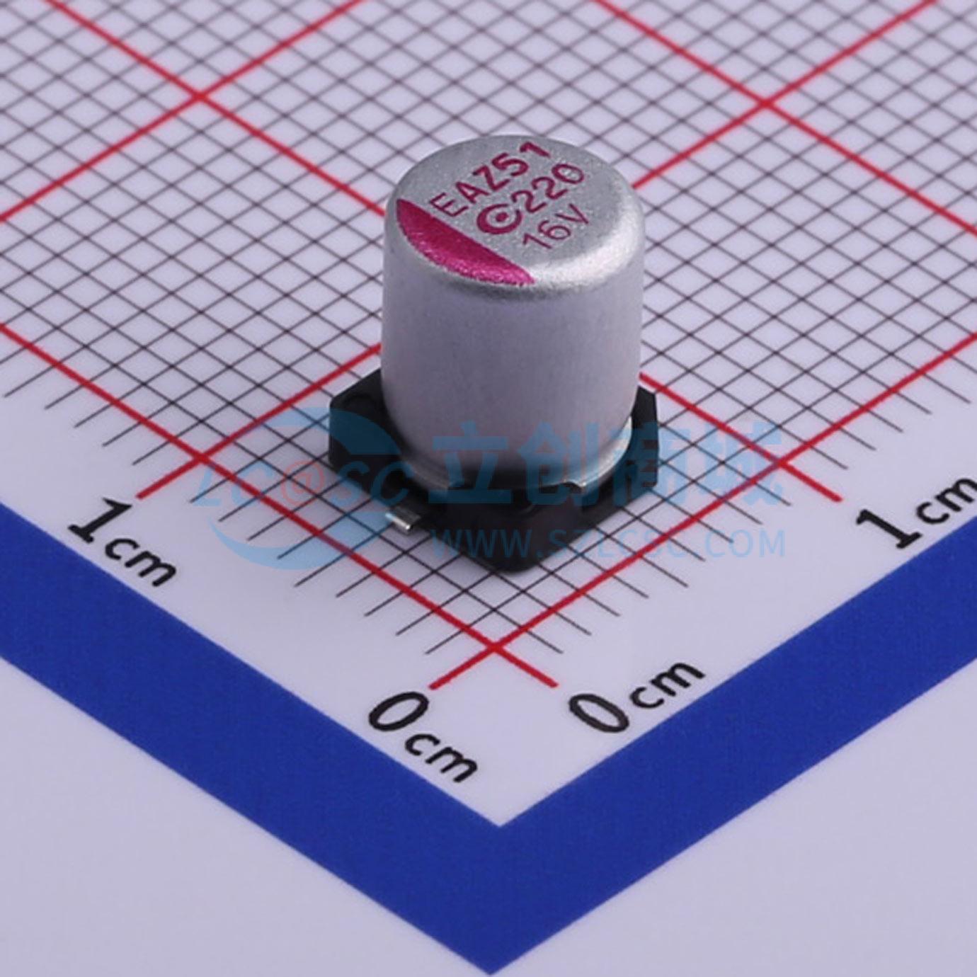 点击查看大图 160AVEA221M0608实物图