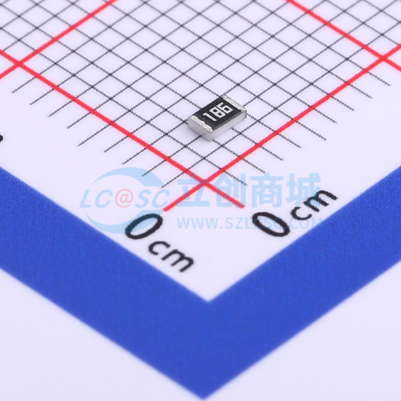 点击查看大图 RC0805JR-0718ML实物图