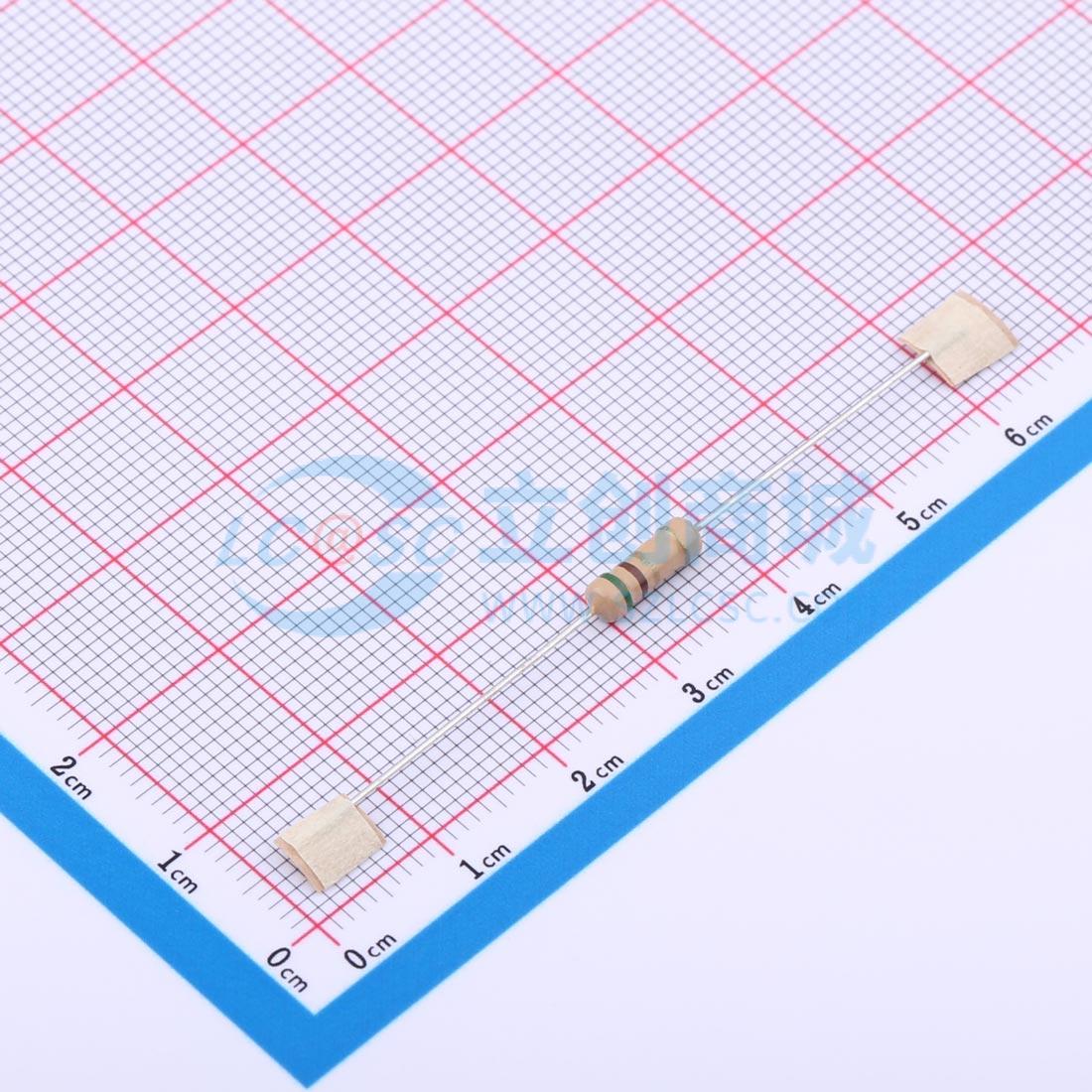 CR1/2W-5Ω1±5%-XT52实物图