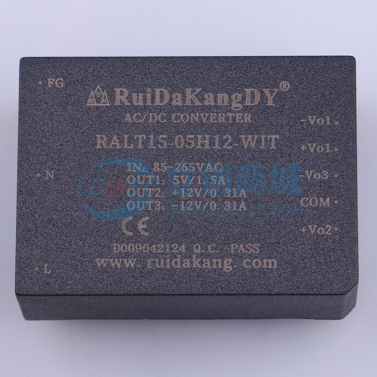 点击查看大图 RALT15-05H12-WIT实物图