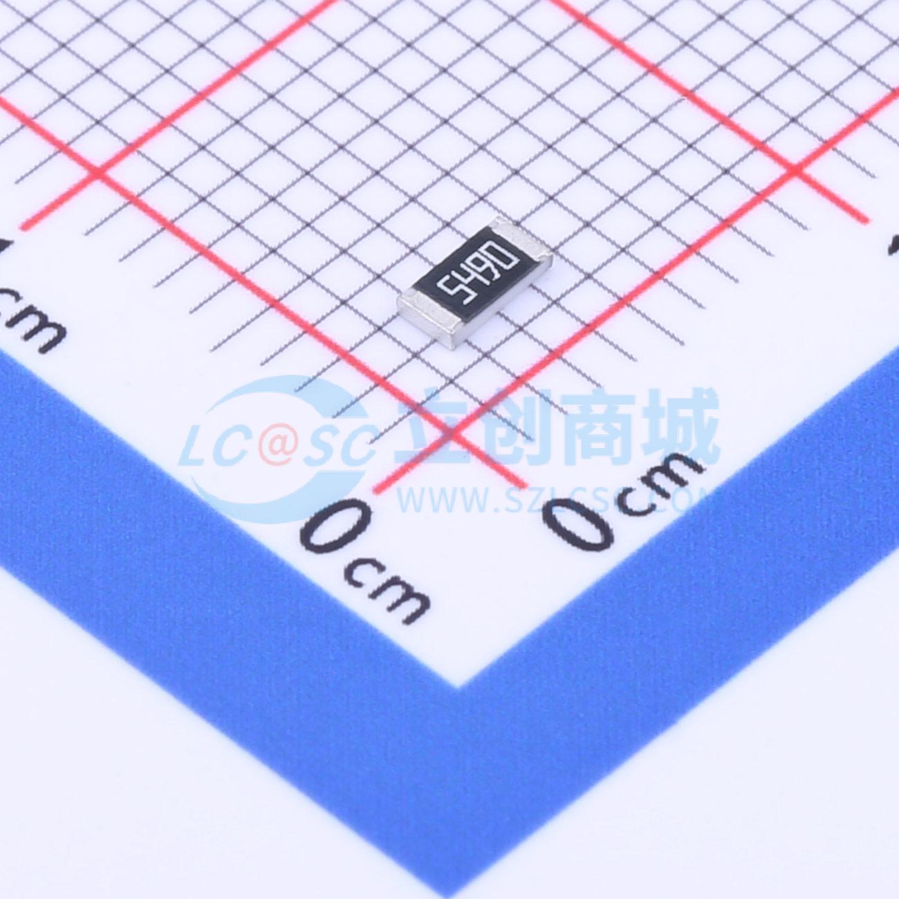 点击查看大图 RC1206FR-07549RL实物图