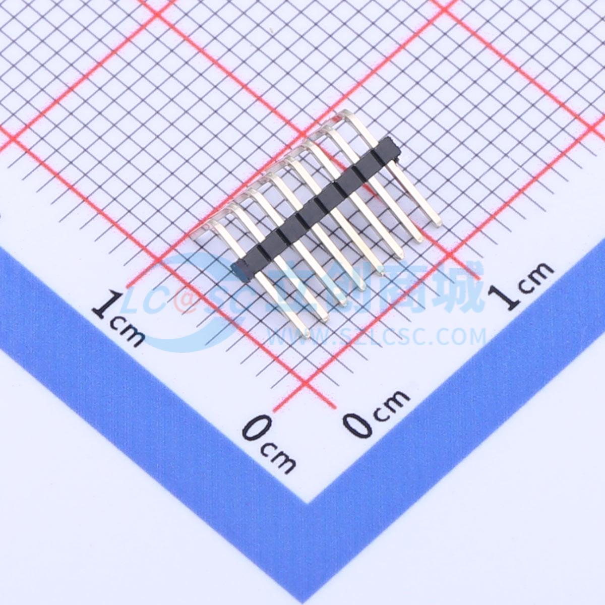 KH-1.27PH90-1X8P-L10.5实物图