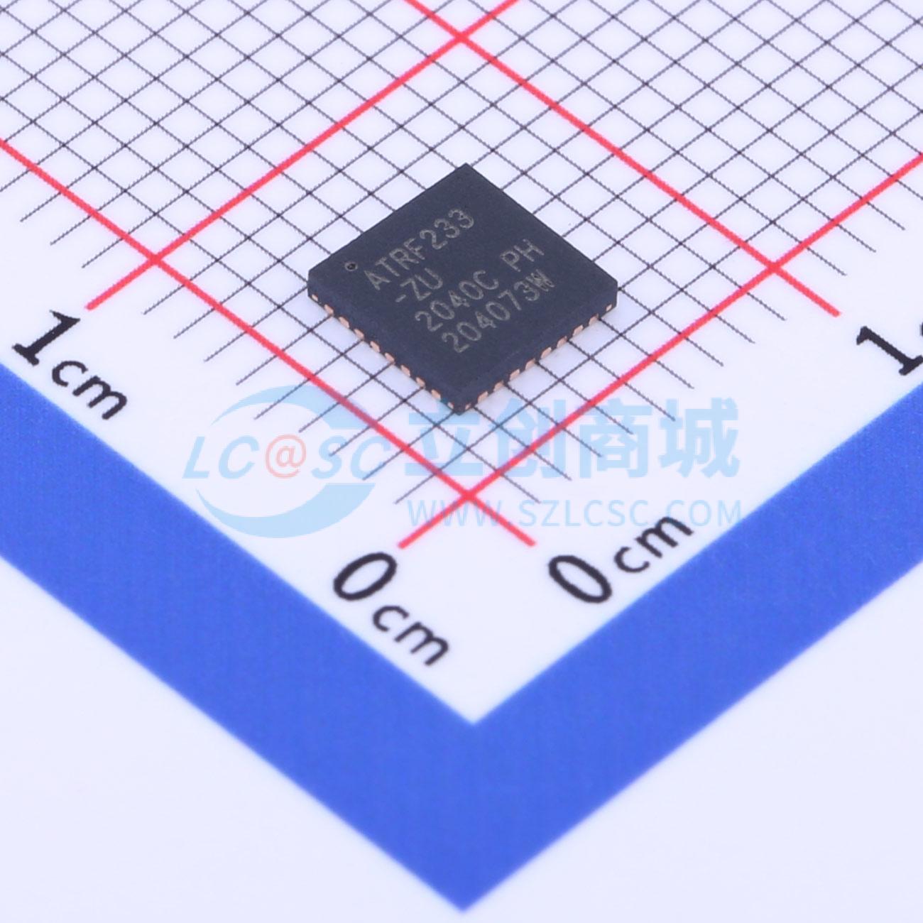 点击查看大图 AT86RF233-ZU实物图