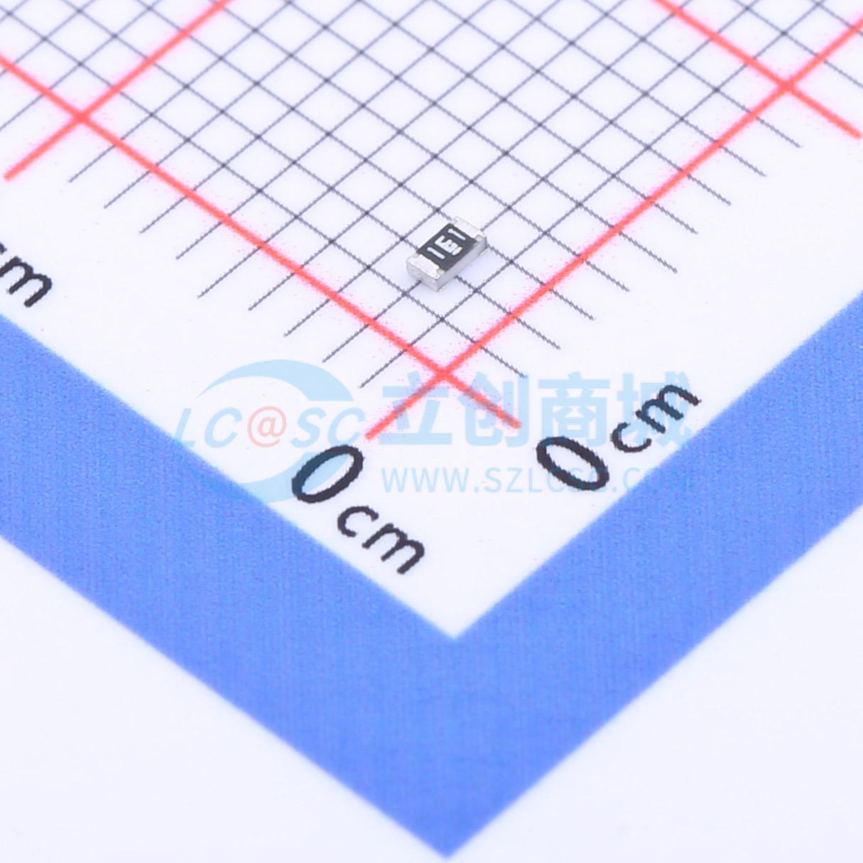 点击查看大图 FRC0603F1600TS实物图