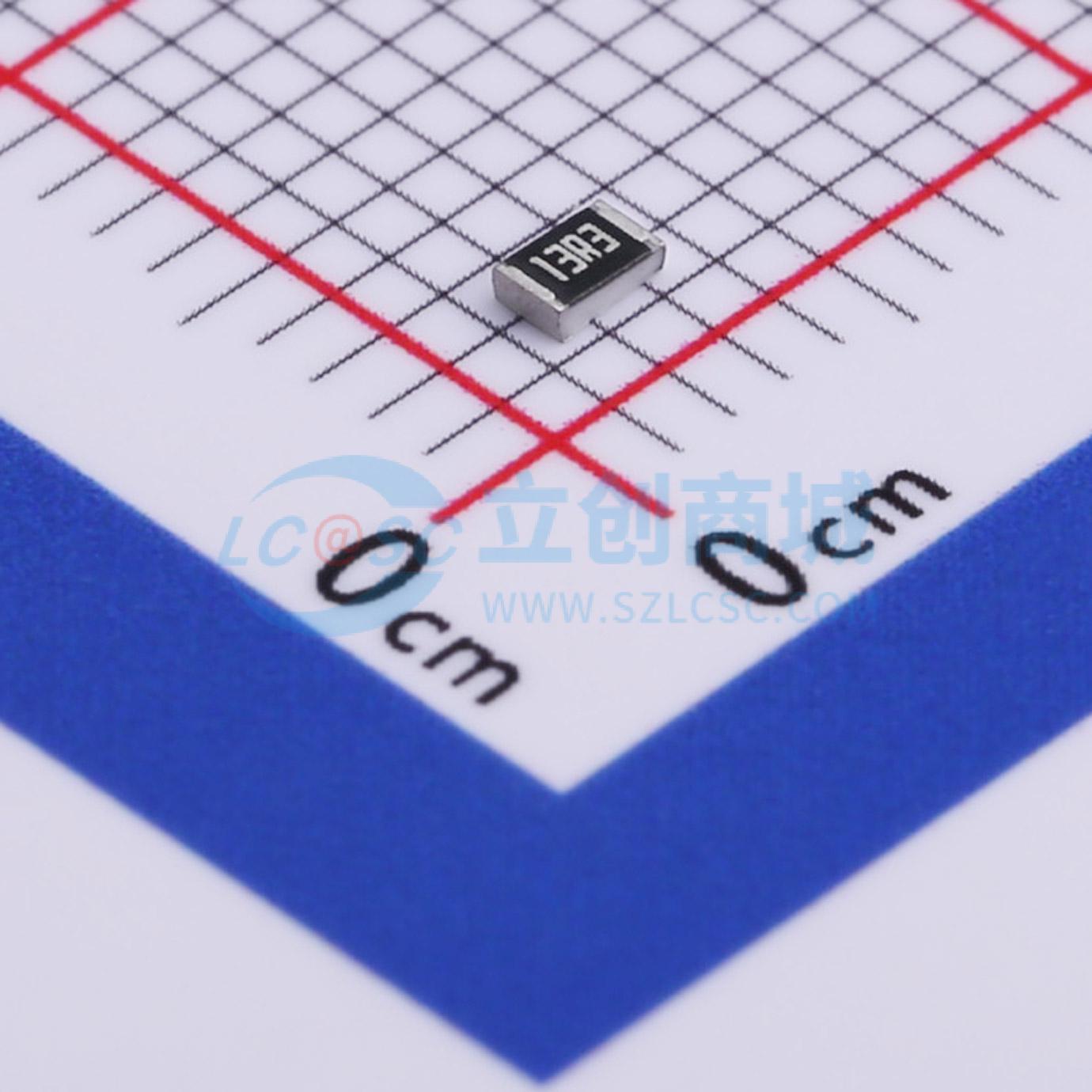 点击查看大图 RC0805FR-0713R3L实物图