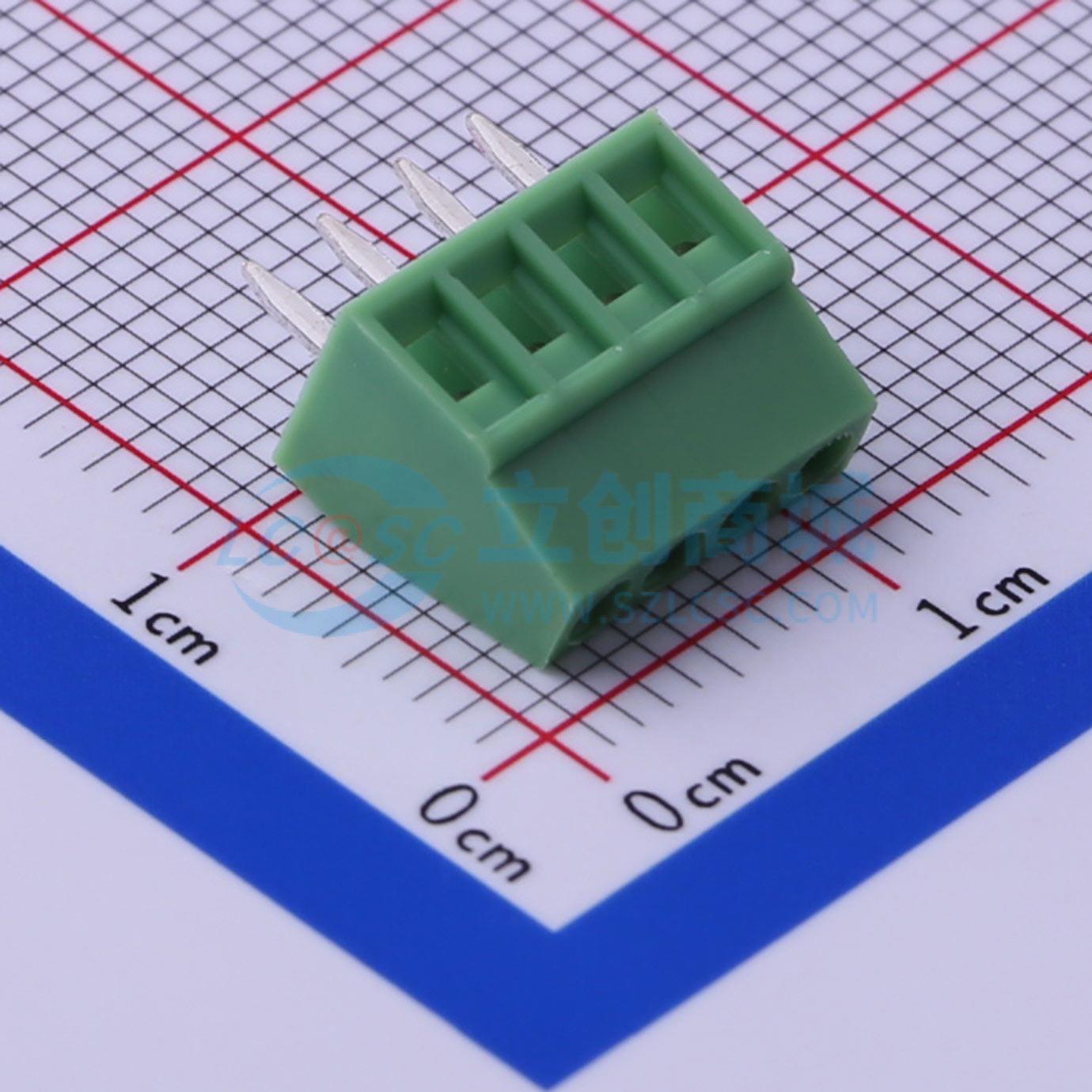 点击查看大图 KF128-2.54-4P实物图