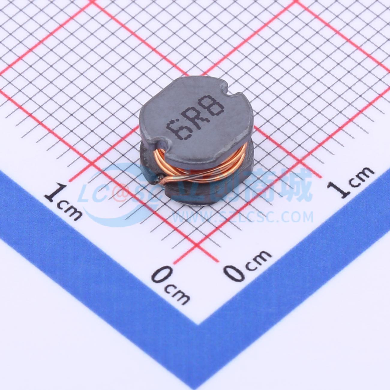 点击查看大图 CD75-6R8M 6.8UH实物图