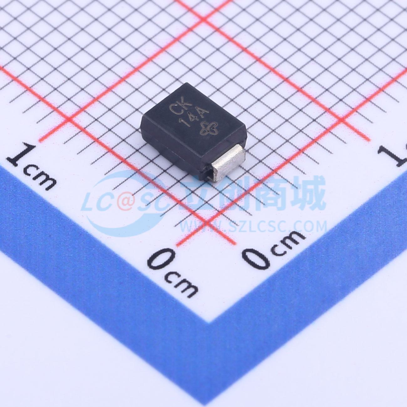 点击查看大图 SMBJ30CA-E3/52实物图