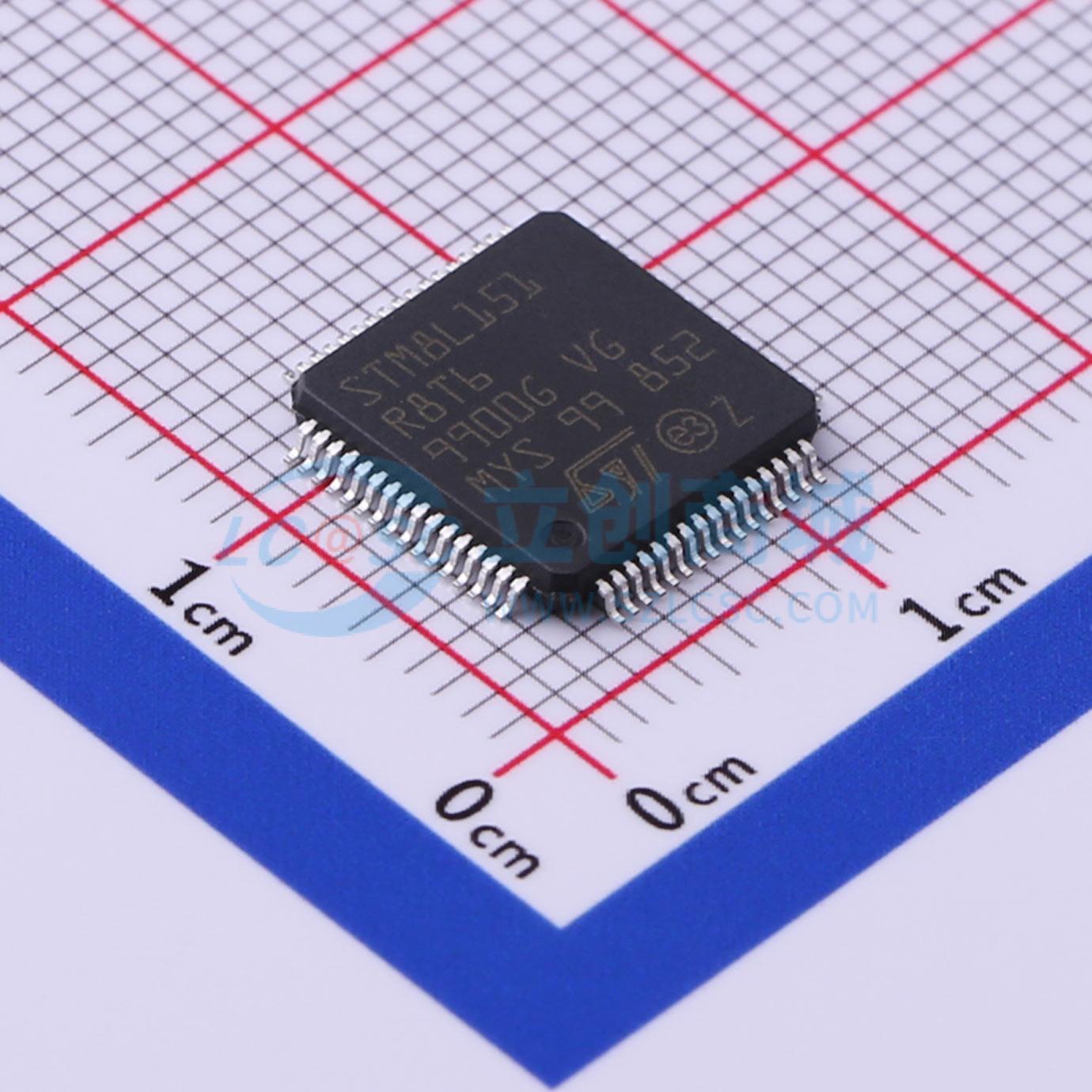点击查看大图 STM8L151R8T6实物图