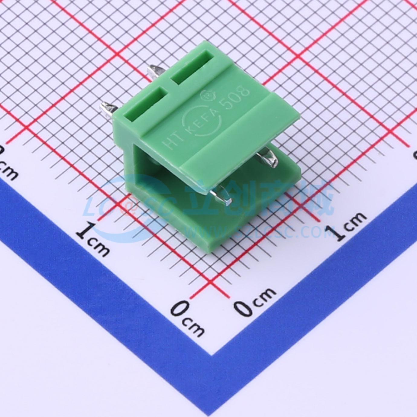 点击查看大图 HT508V-5.08-2P实物图