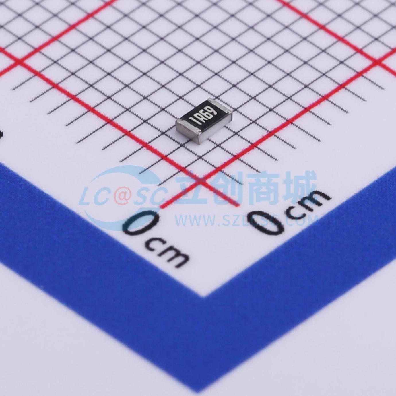 点击查看大图 RC0805FR-071R69L实物图