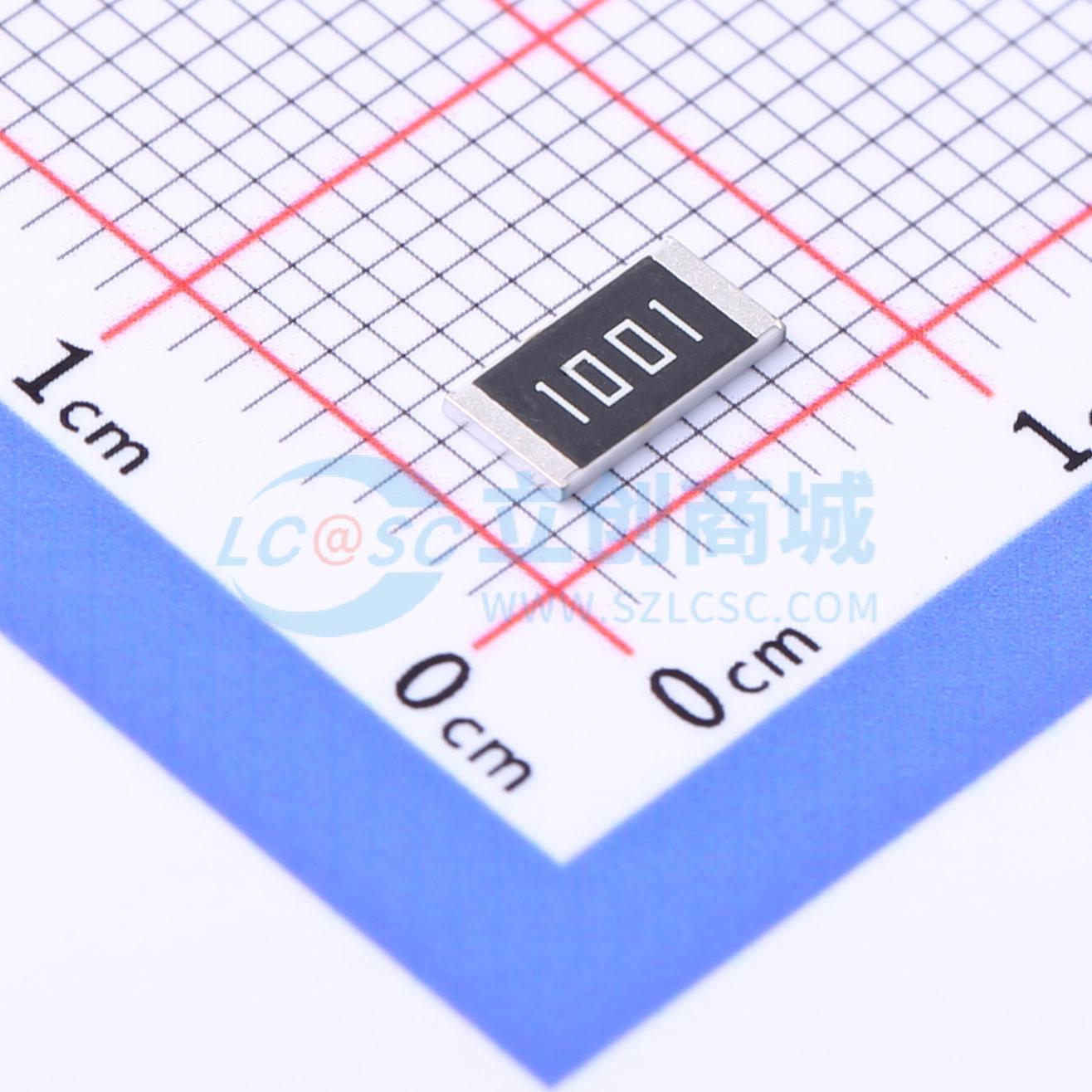 点击查看大图 FRC2512F1001TS实物图