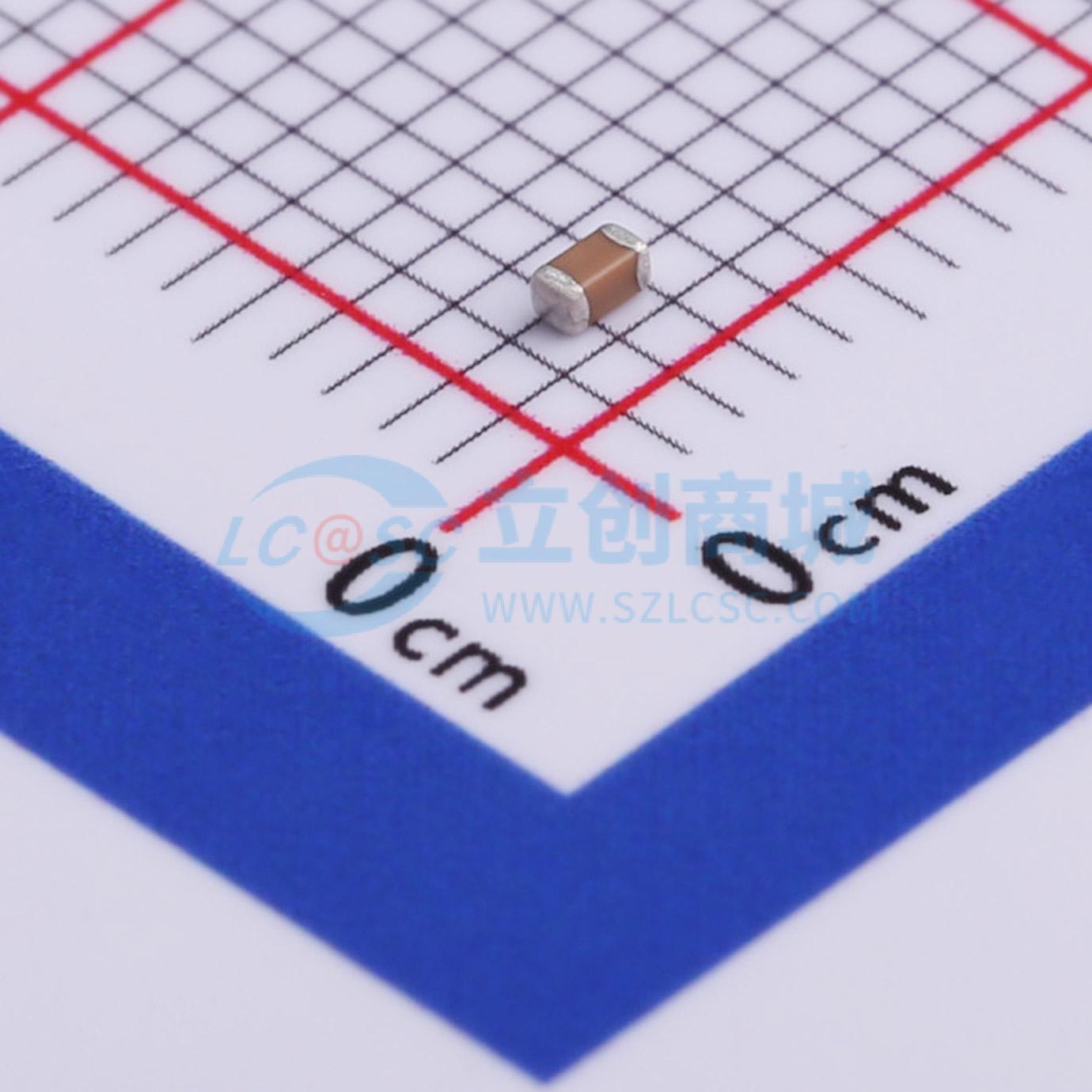 点击查看大图 0603F393M500NT实物图