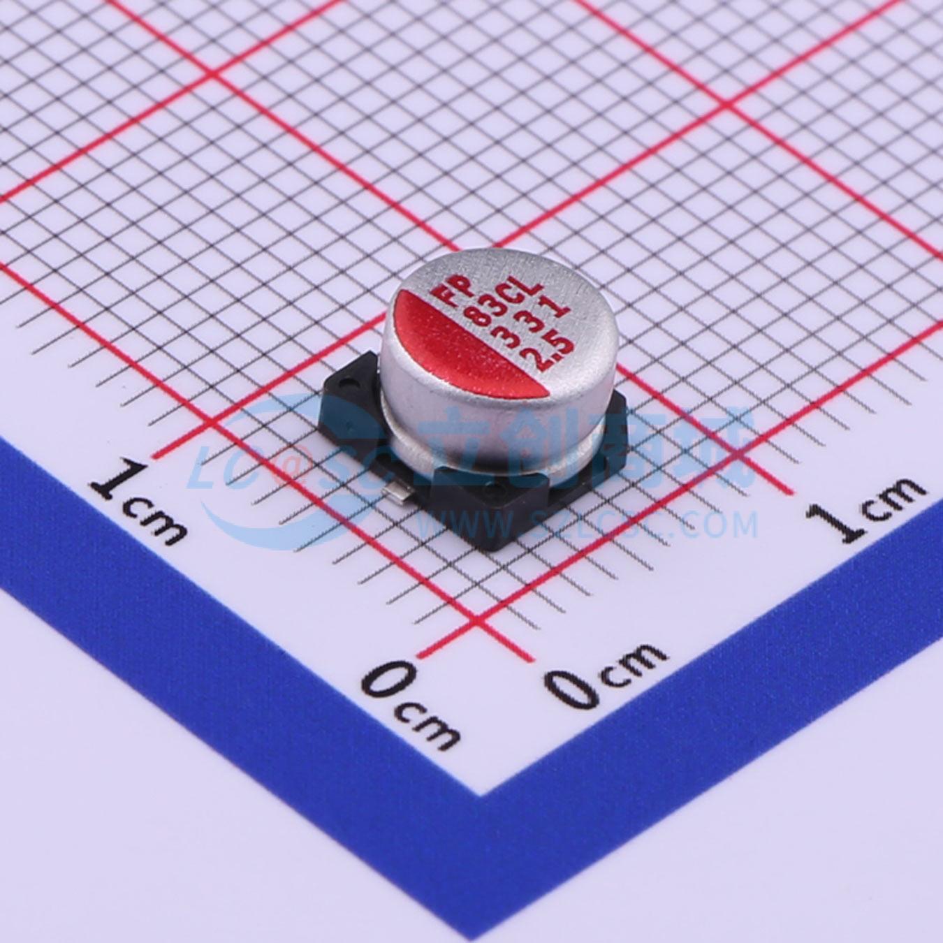 点击查看大图 FP-2R5ME331M-SLR实物图