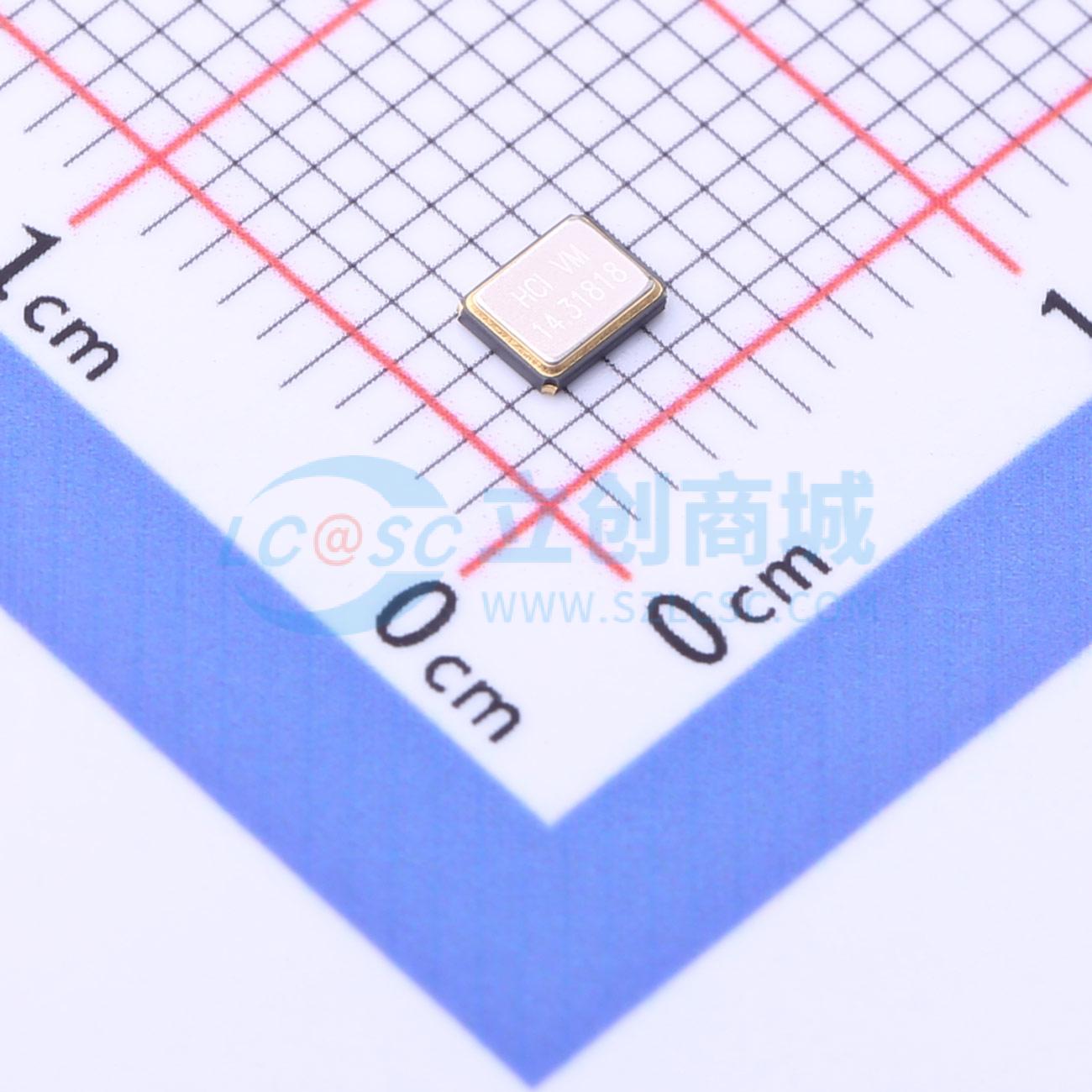 点击查看大图 XC32M4-14.31818-F18JJDTL实物图