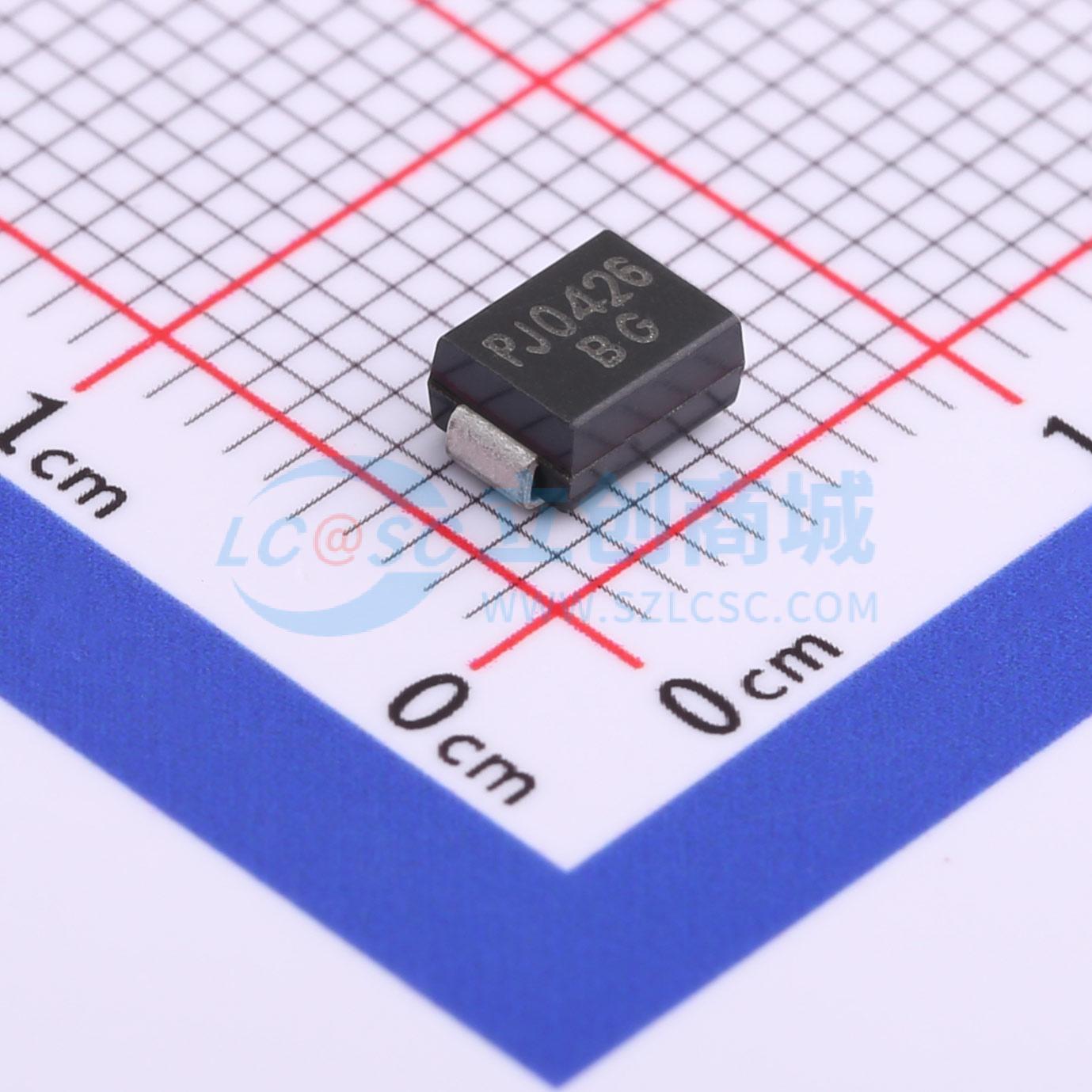 点击查看大图 P6SMBJ13CA_R2_00001实物图