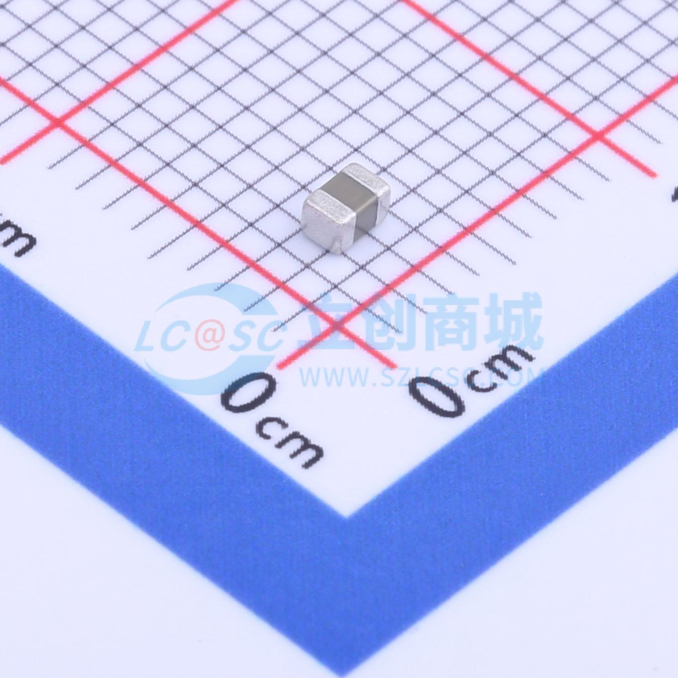 点击查看大图 C2012X5R1C106KTK00N实物图