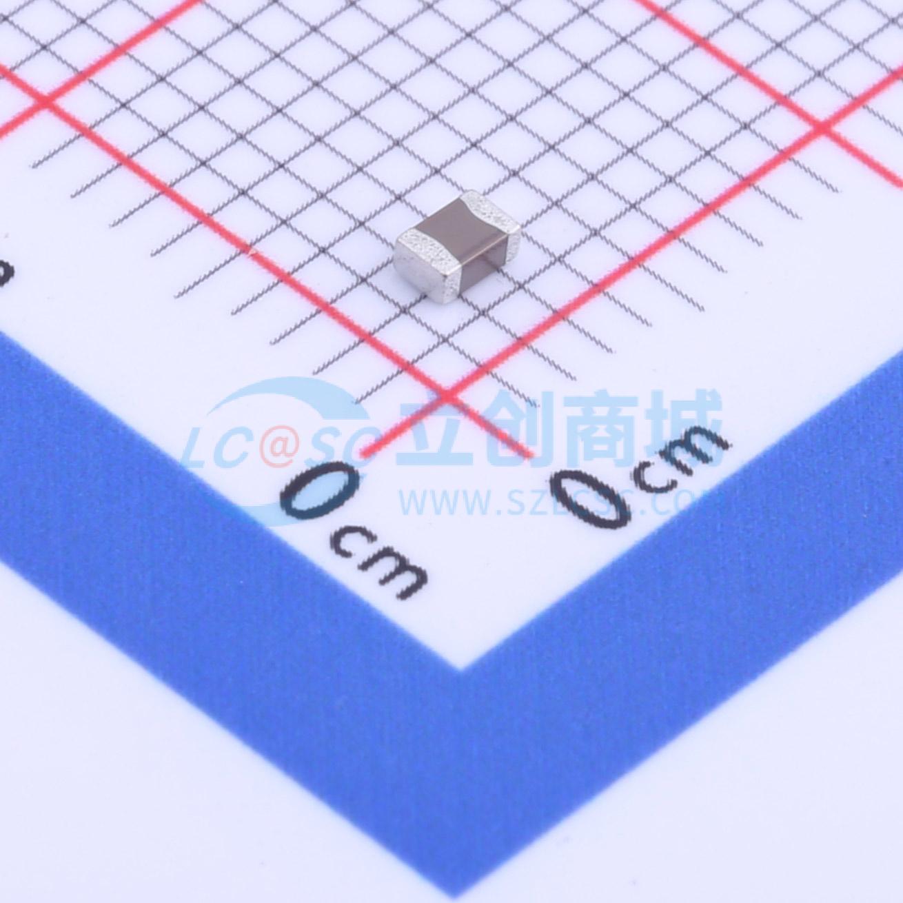 点击查看大图 C2012X5R1V106KT0J0E实物图