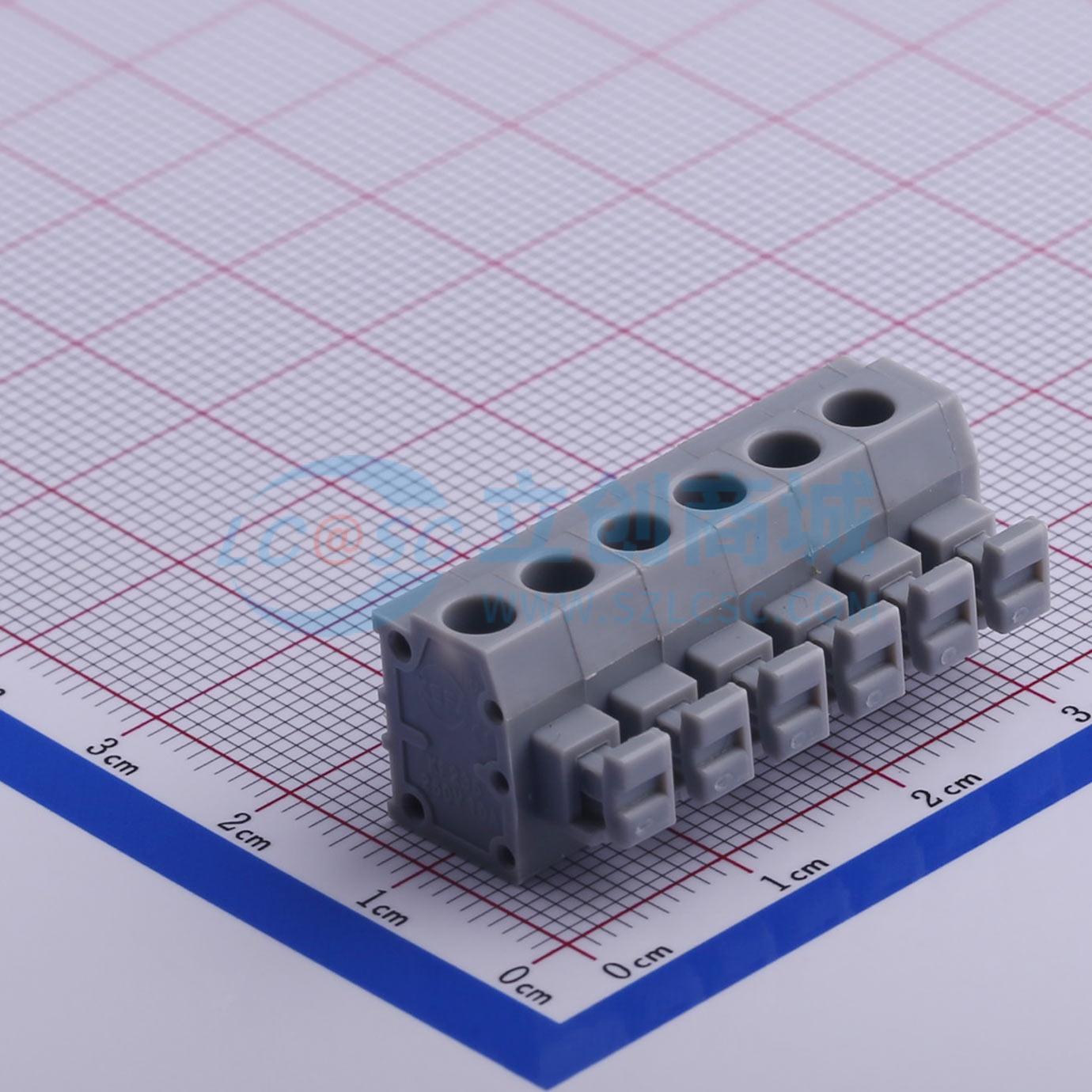KF235-5.0-6P实物图