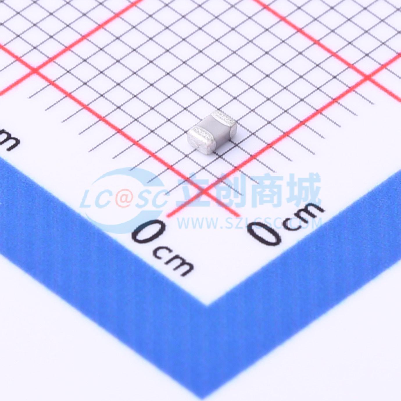 点击查看大图 0805N101J501CT实物图