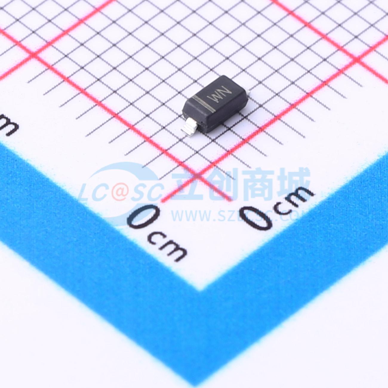 点击查看大图 BZT52C22实物图