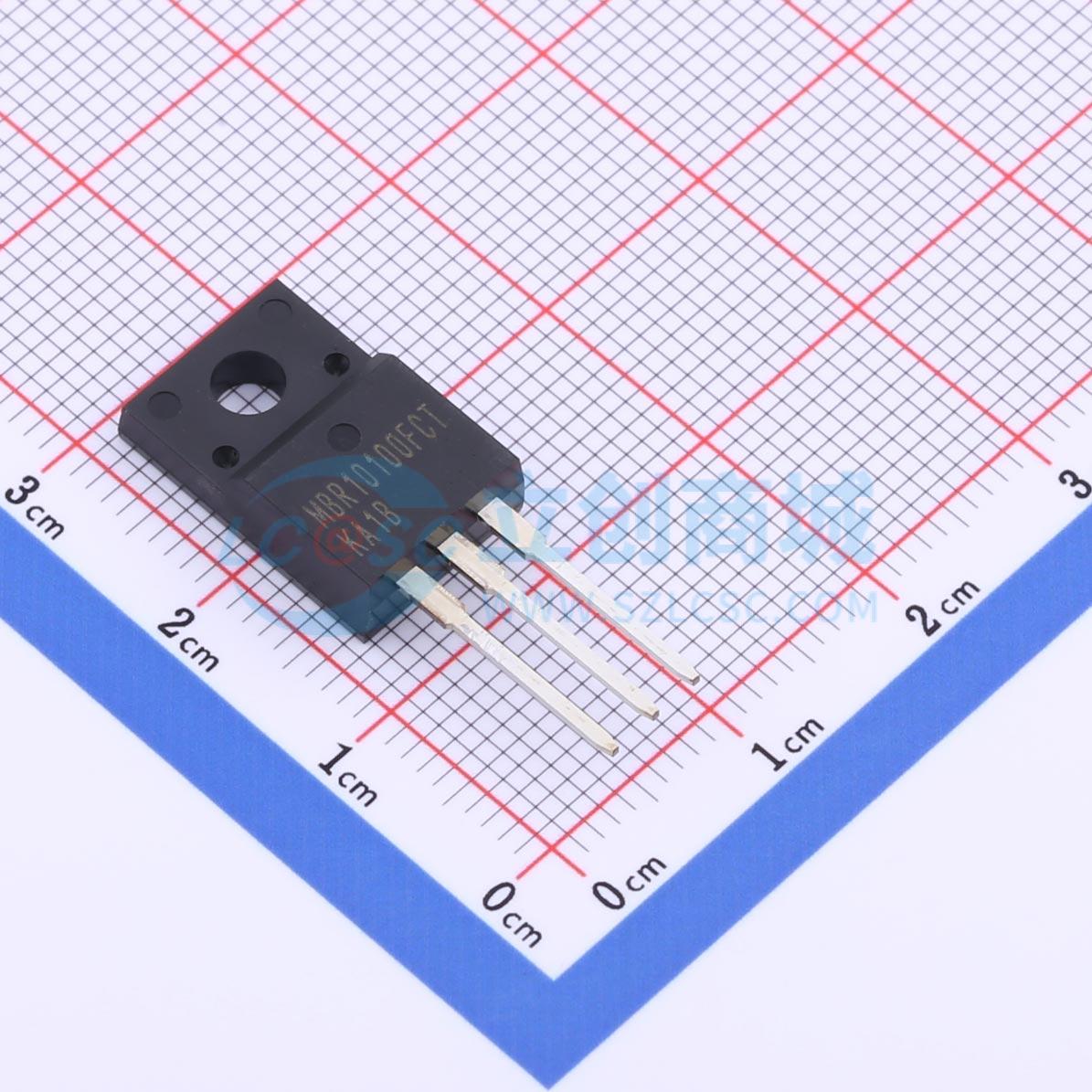 点击查看大图 MBR10100FCT实物图
