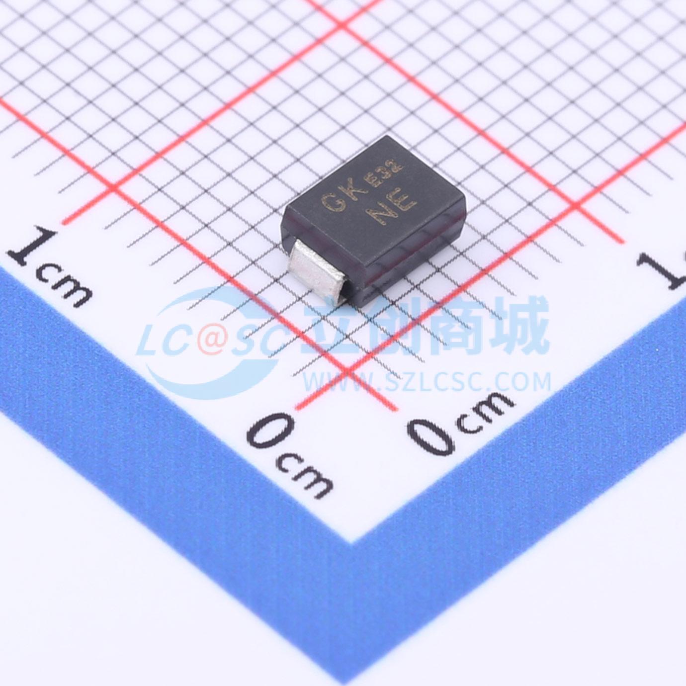 点击查看大图 SMBJ54CA实物图