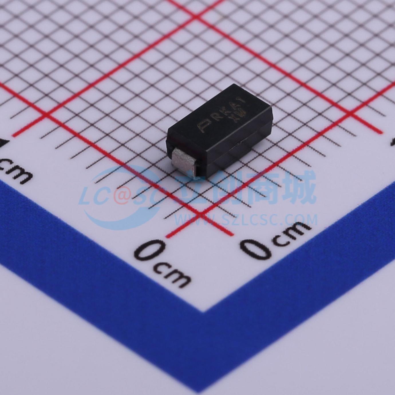 点击查看大图 SMAJ15CA实物图